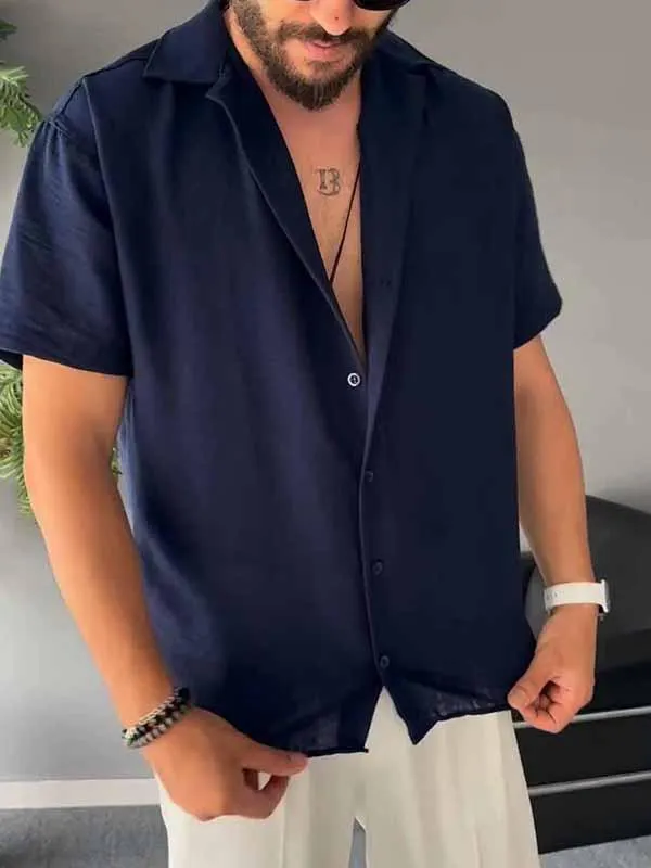 Marcial – Men’s Classic Plain Shirt