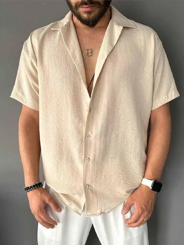 Marcial – Men’s Classic Plain Shirt