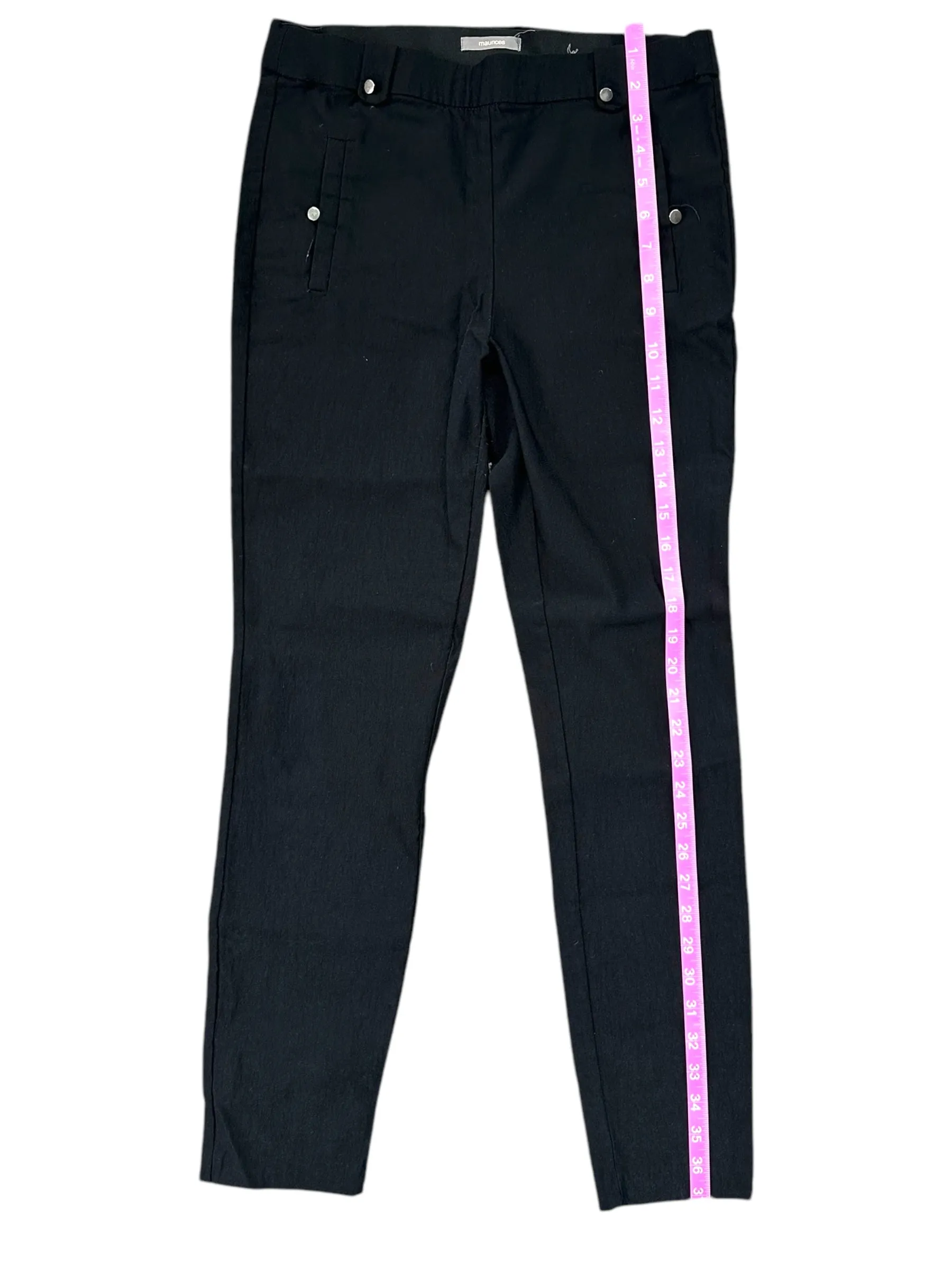 Maurice's Black Stretchy Skinny Pant