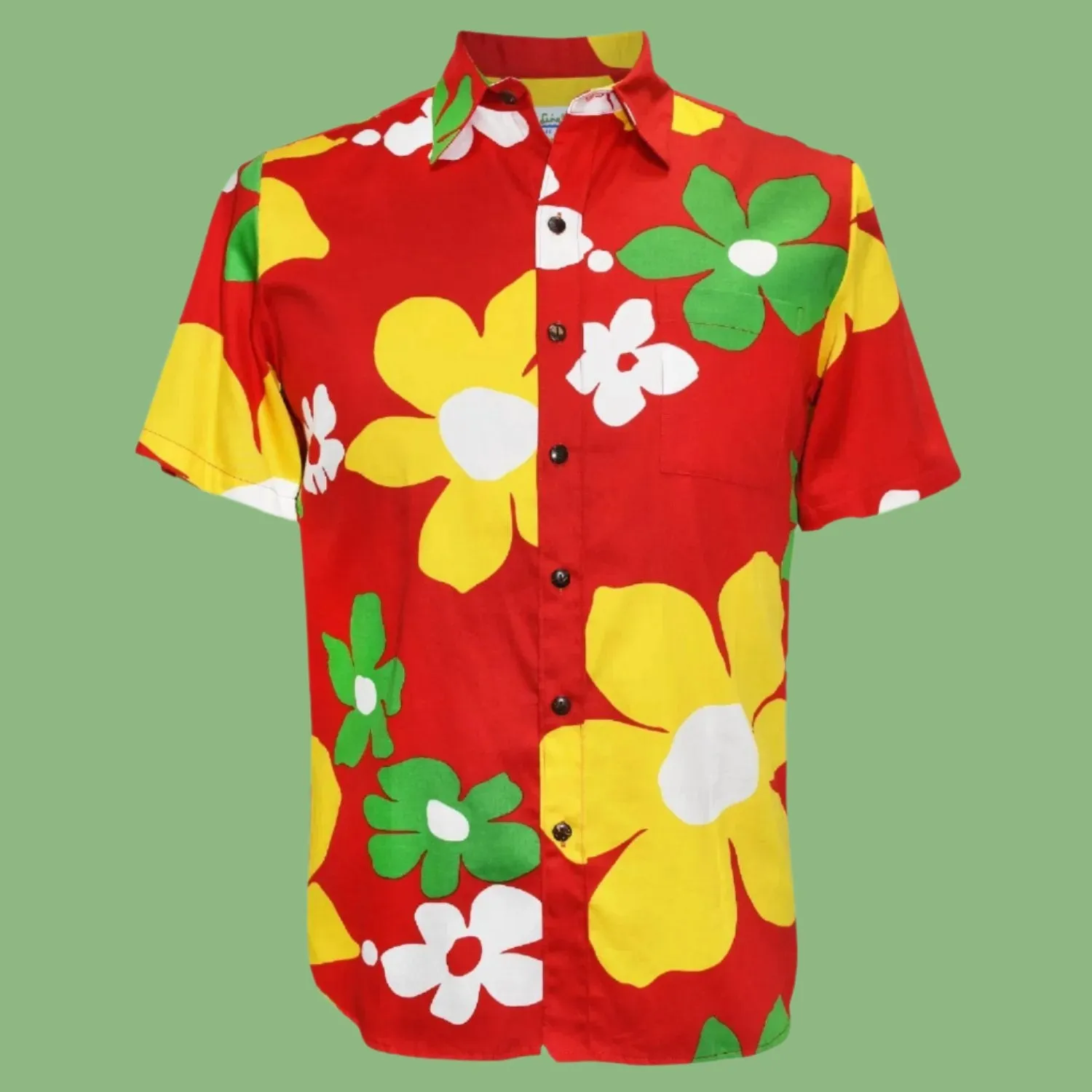 Men's Original Jams Slim Fit Cotton Shirt - Tradewinds Red
