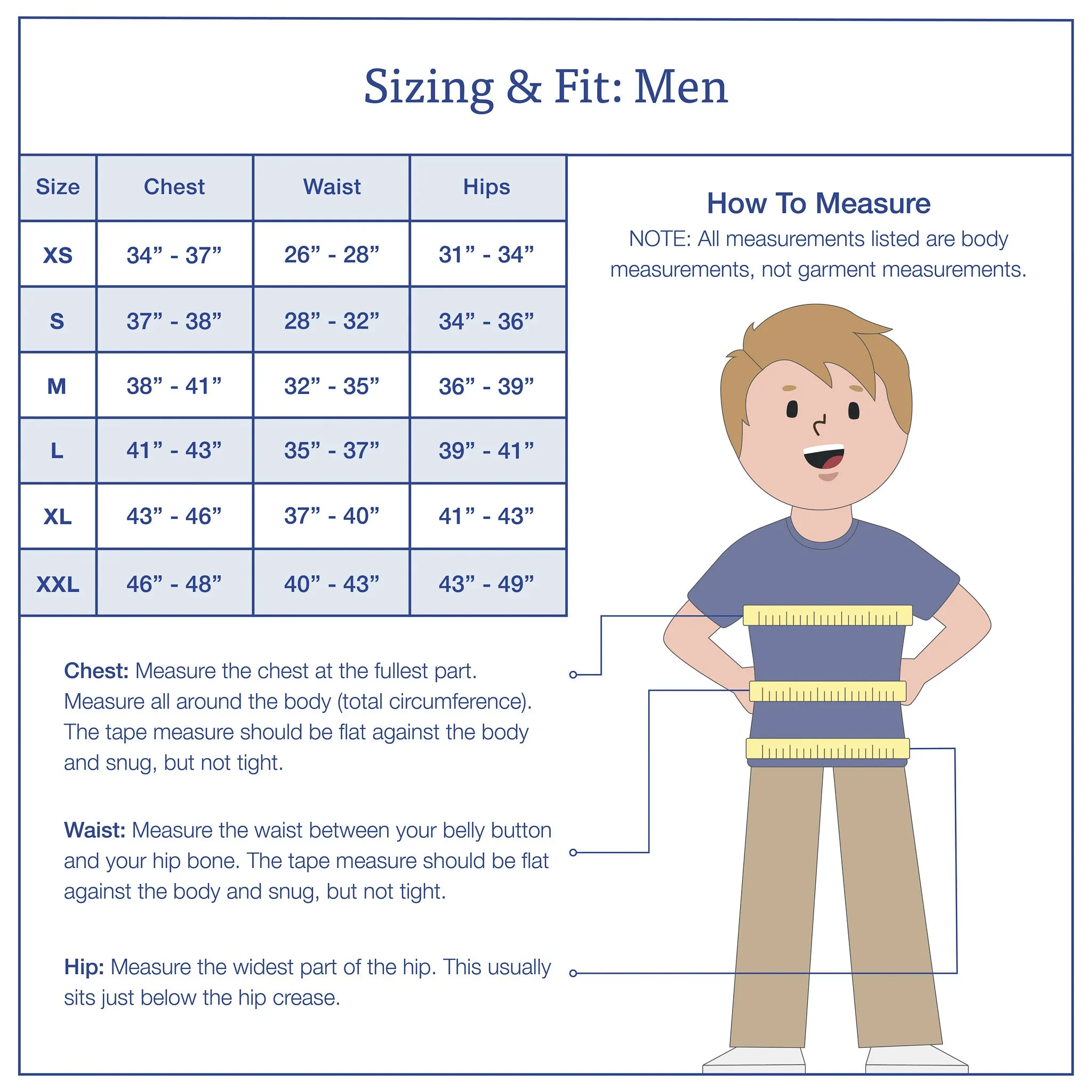 Men's Soft Organic Cotton Short Sleeve Crew Tee | Navy
