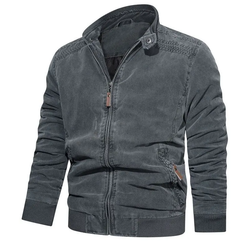 Men’s Stylish High Collar Autumn Jacket