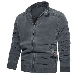 Men’s Stylish High Collar Autumn Jacket