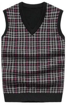 Men's Wool-Blended Sweater Vest