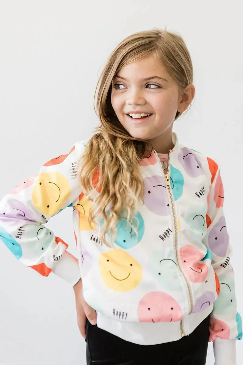 Mila & Rose Happy Days Satin Jacket