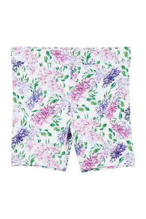 MILKY WISTERIA BIKE SHORT