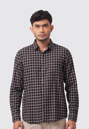 MOC Kemeja Lengan Panjang Pria GRAHAM - BLACK