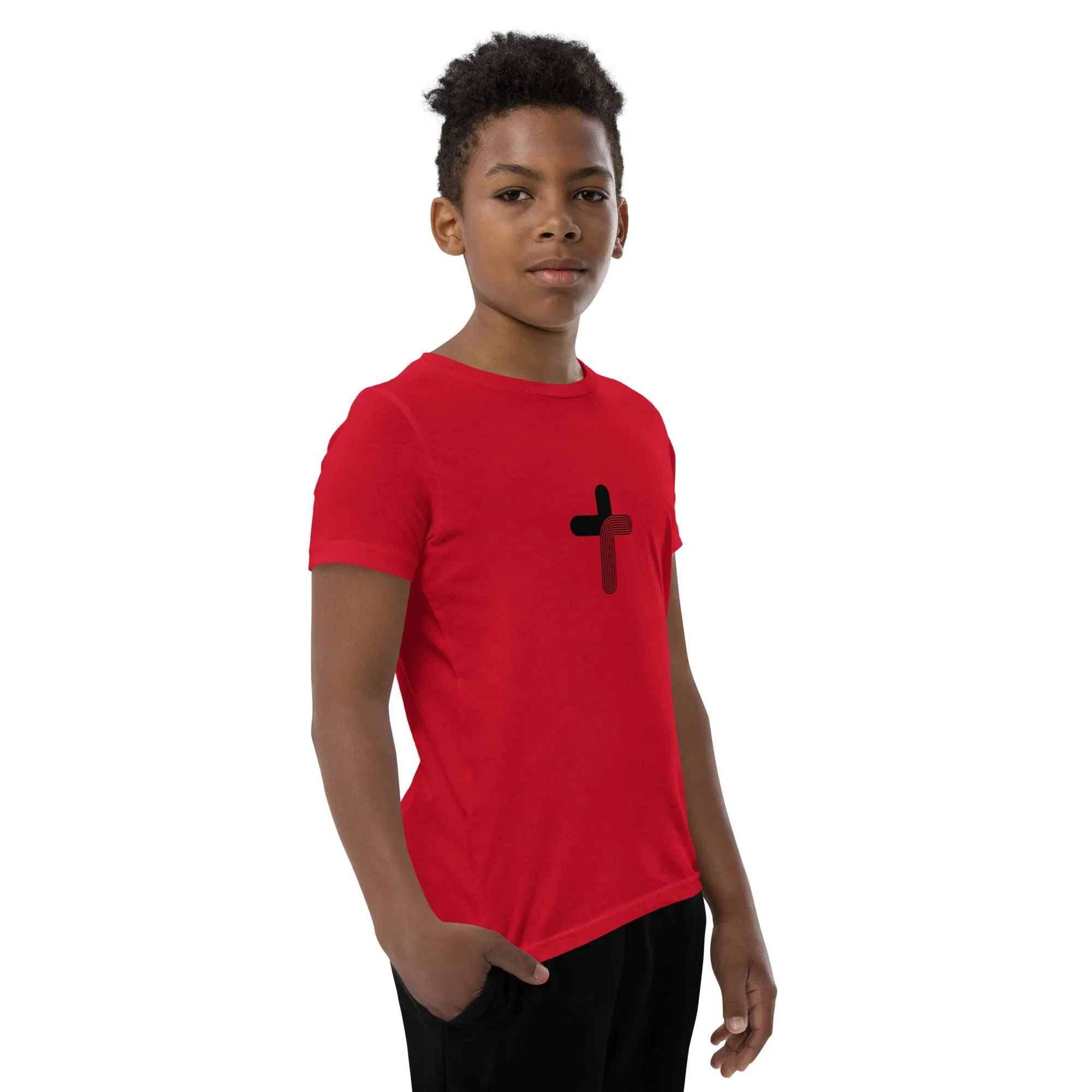 Modern abstract Cross Boys T-Shirt