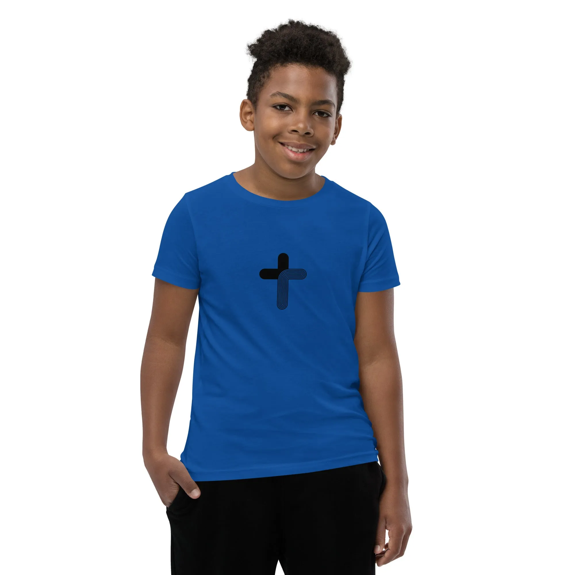 Modern abstract Cross Boys T-Shirt