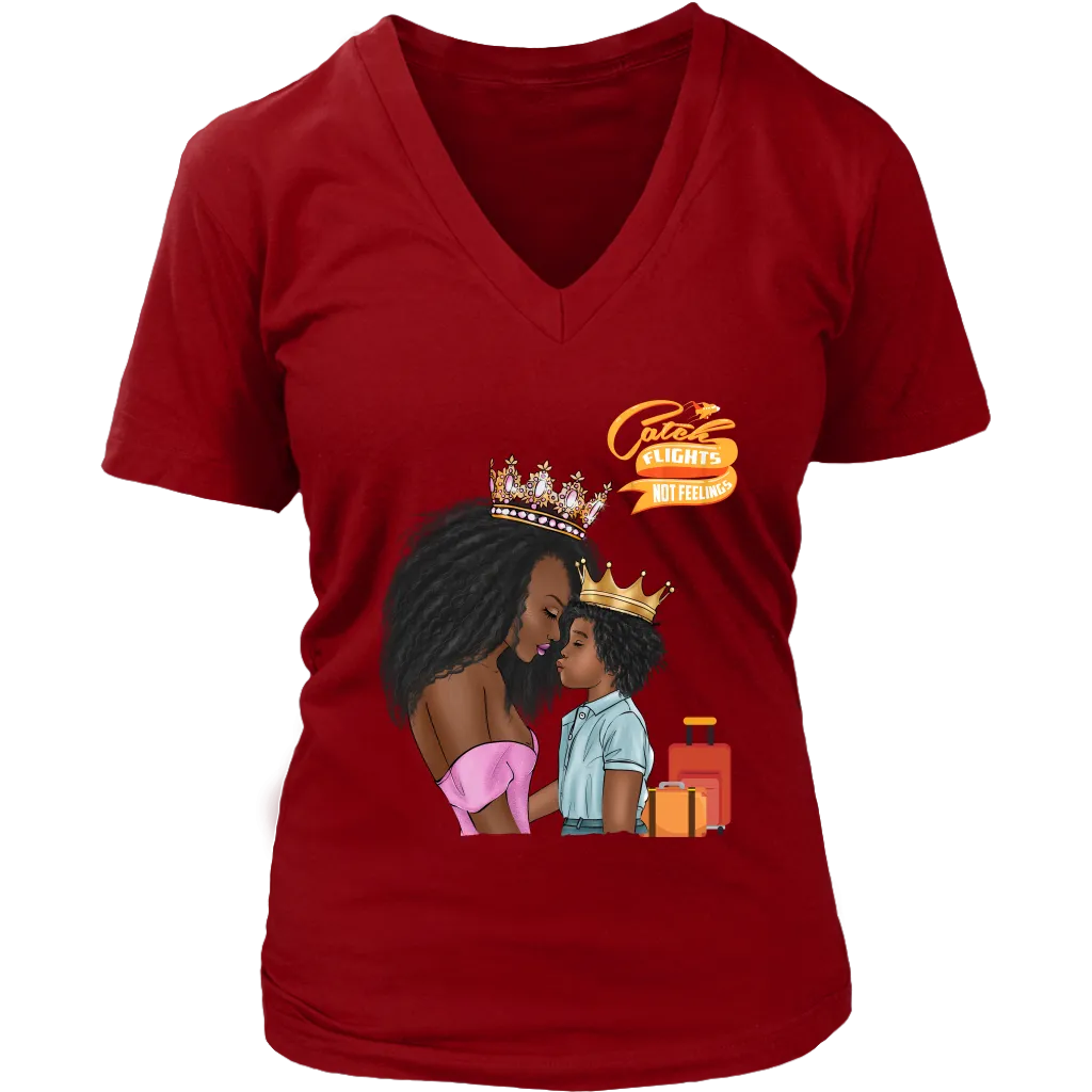 Mom & Son Catch Flights No. 2 | Mommy and Me | Travel Shirt | Gifts for Her