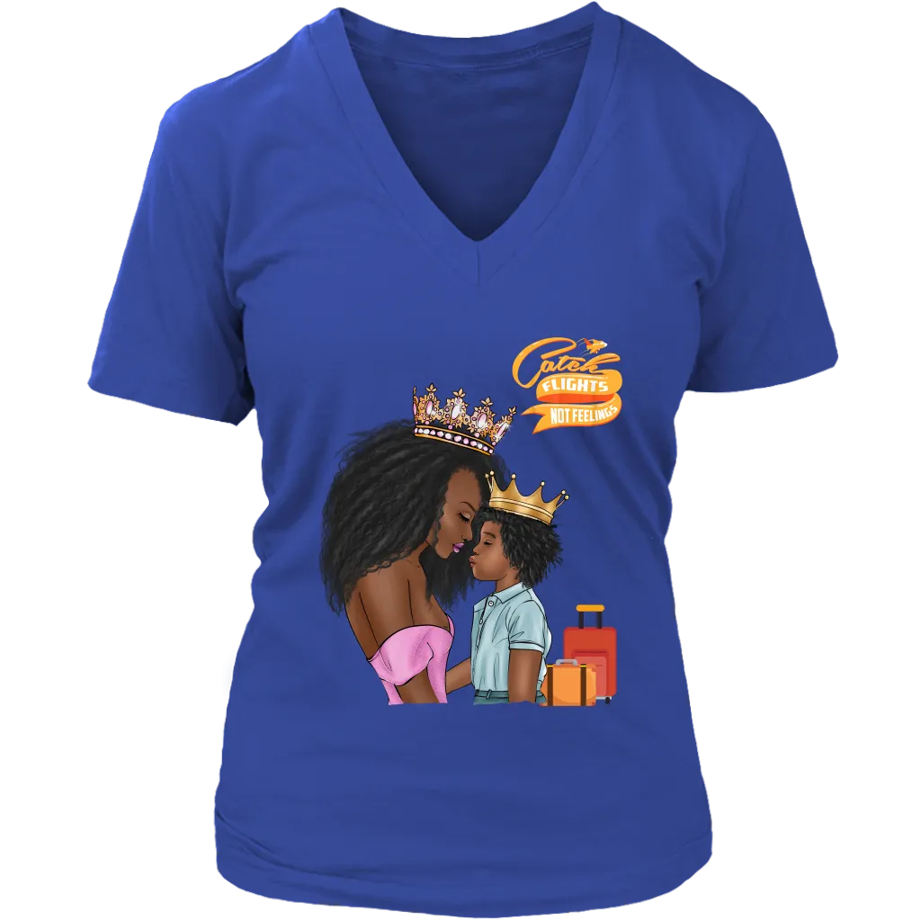 Mom & Son Catch Flights No. 2 | Mommy and Me | Travel Shirt | Gifts for Her