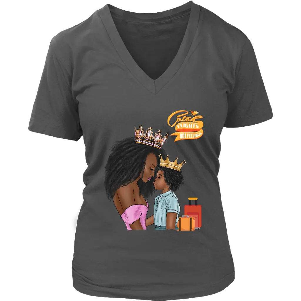 Mom & Son Catch Flights No. 2 | Mommy and Me | Travel Shirt | Gifts for Her