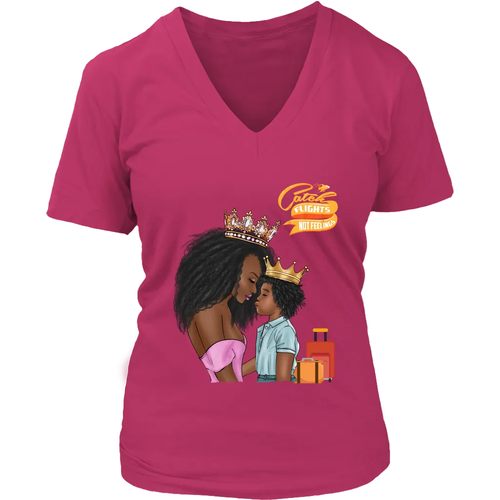 Mom & Son Catch Flights No. 2 | Mommy and Me | Travel Shirt | Gifts for Her