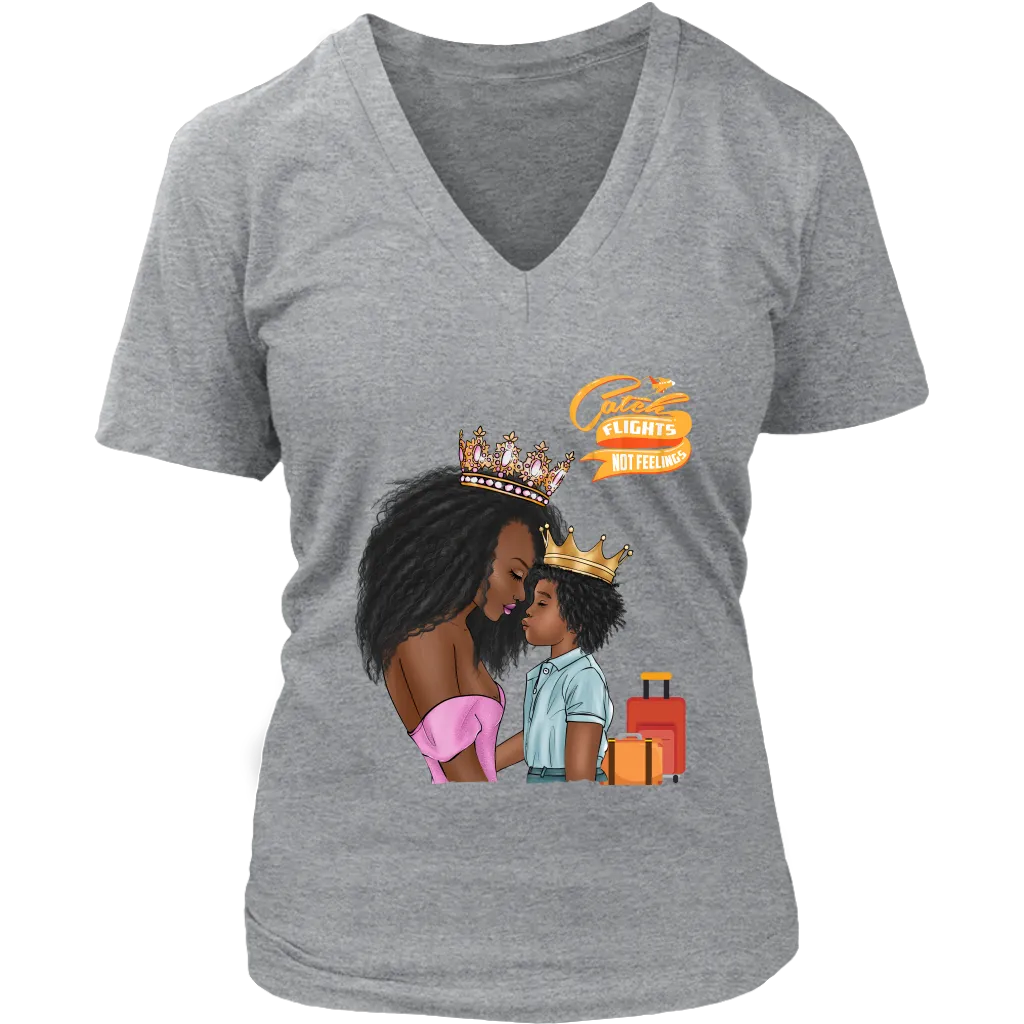 Mom & Son Catch Flights No. 2 | Mommy and Me | Travel Shirt | Gifts for Her