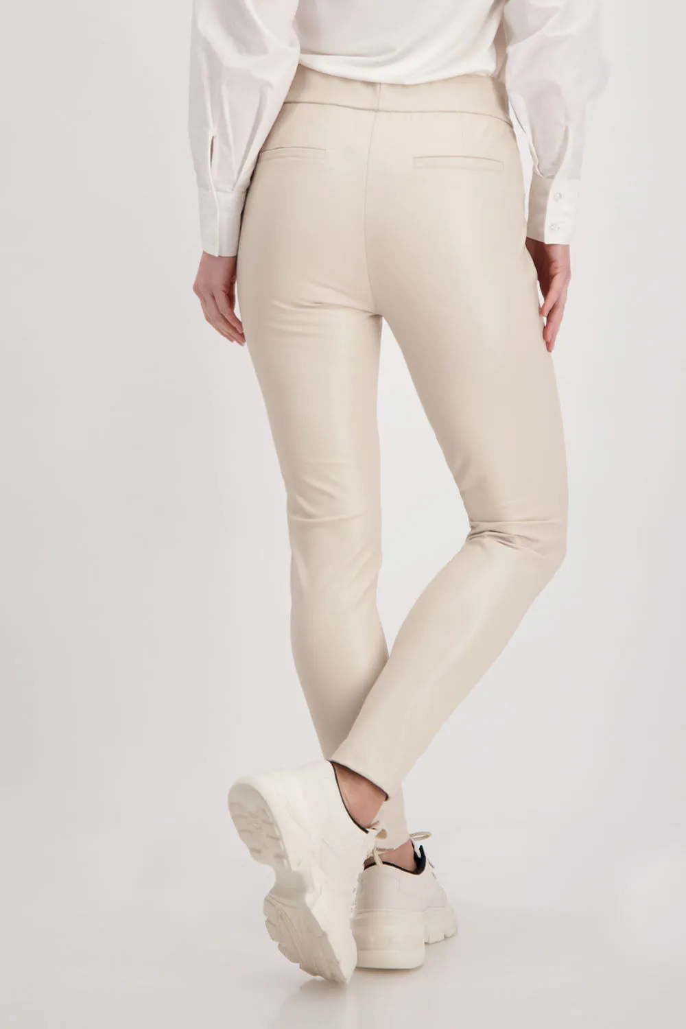 Monari Faux Leather Pants M406933
