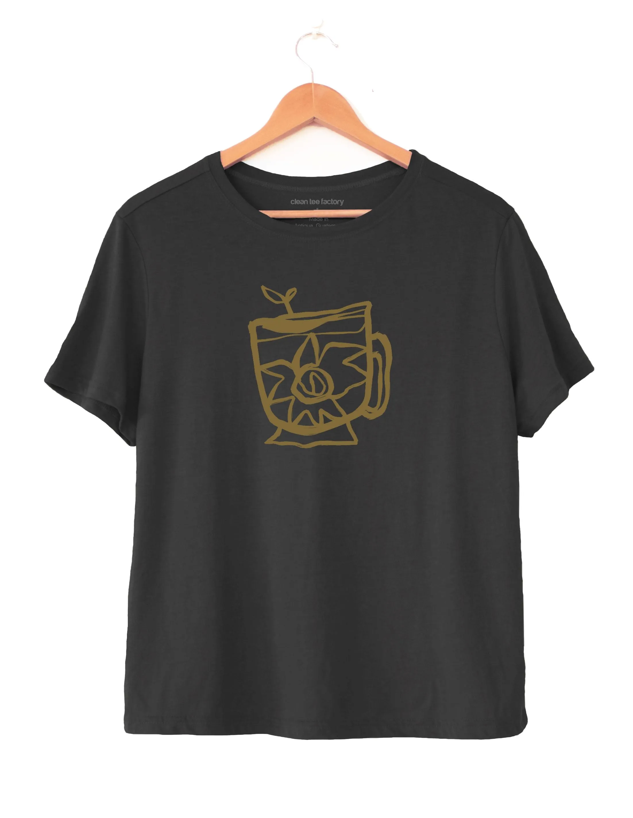 MORNING - Women's Boxy Tee in Butter Soft Cotton/Modal