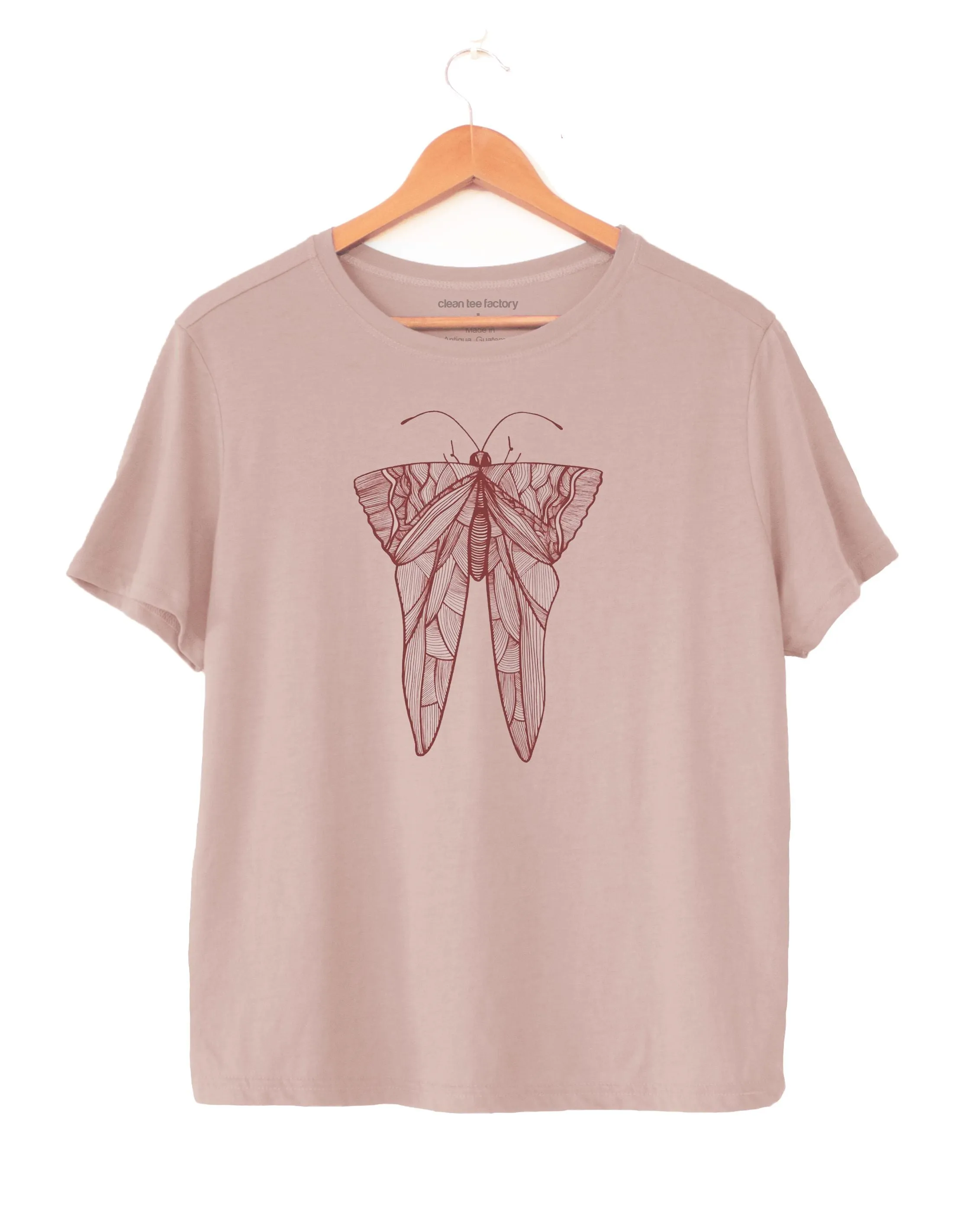 MOTH - Women's Boxy Tee in Butter Soft Cotton/Modal