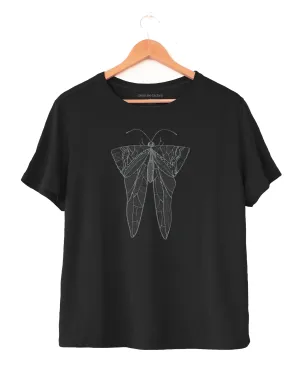 MOTH - Women's Boxy Tee in Butter Soft Cotton/Modal
