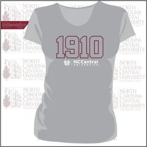 NCCU | EST. GRAY Ladies Tees  (Z)
