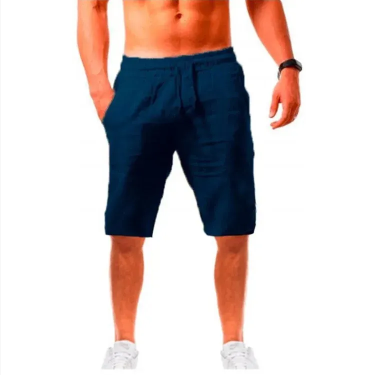 New Men's Cotton Linen Loose Pants