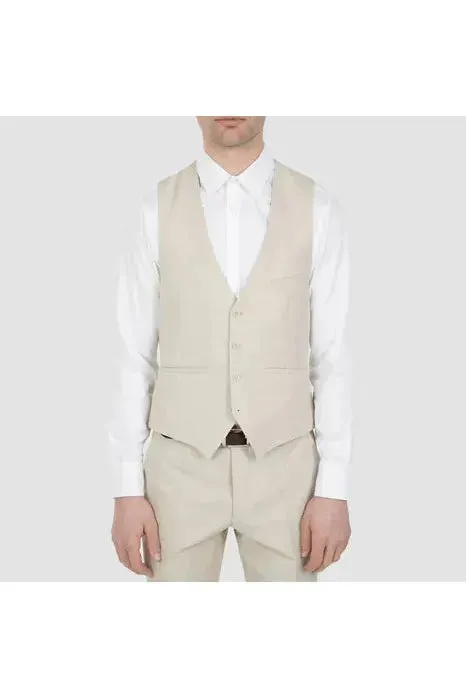 Nick Vest Beige