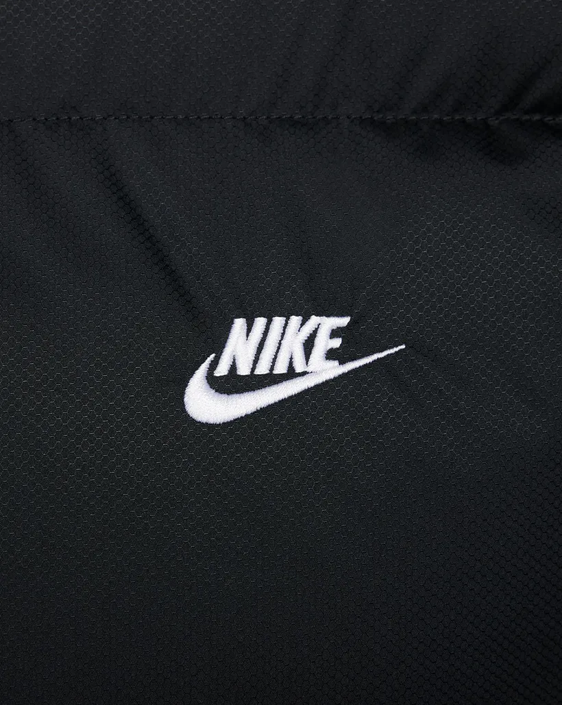 Nike Club Puffer Jacket - Black