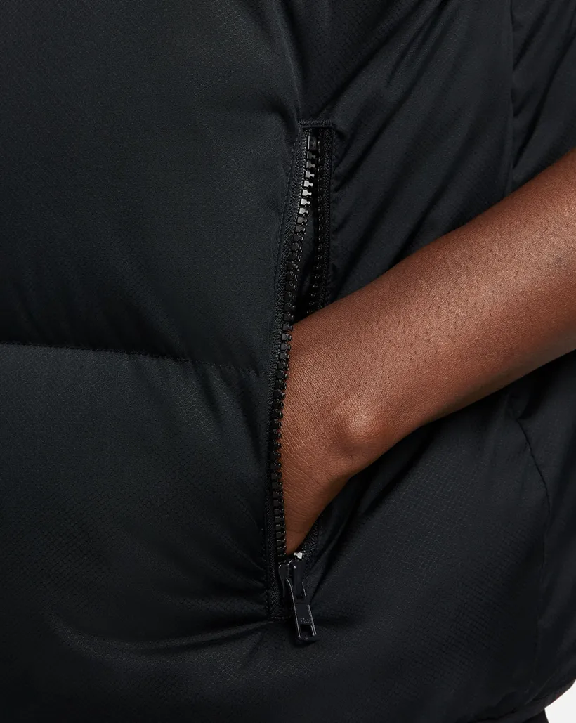 Nike Club Puffer Jacket - Black