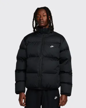 Nike Club Puffer Jacket - Black