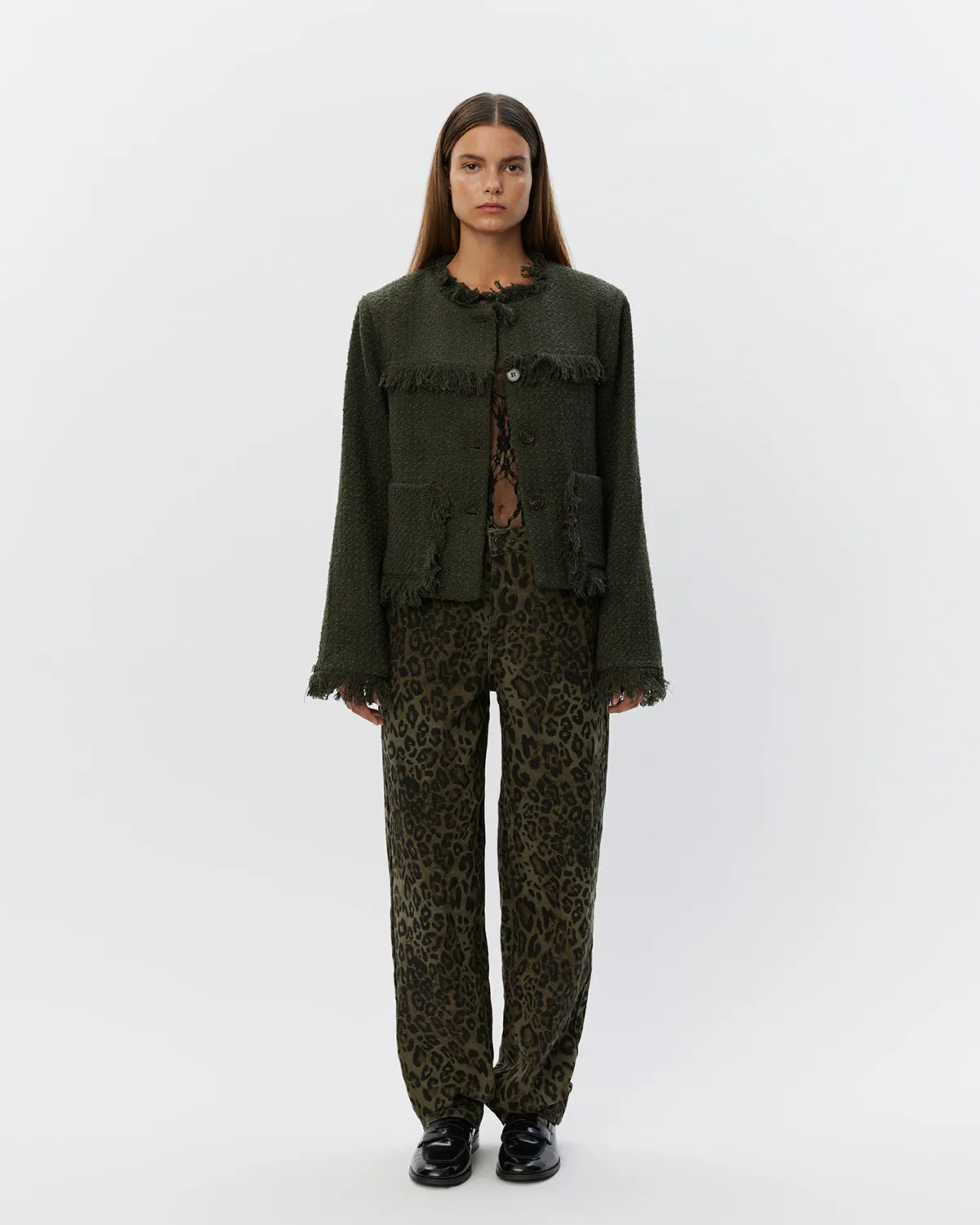 OPALSW JACKET - Dark green