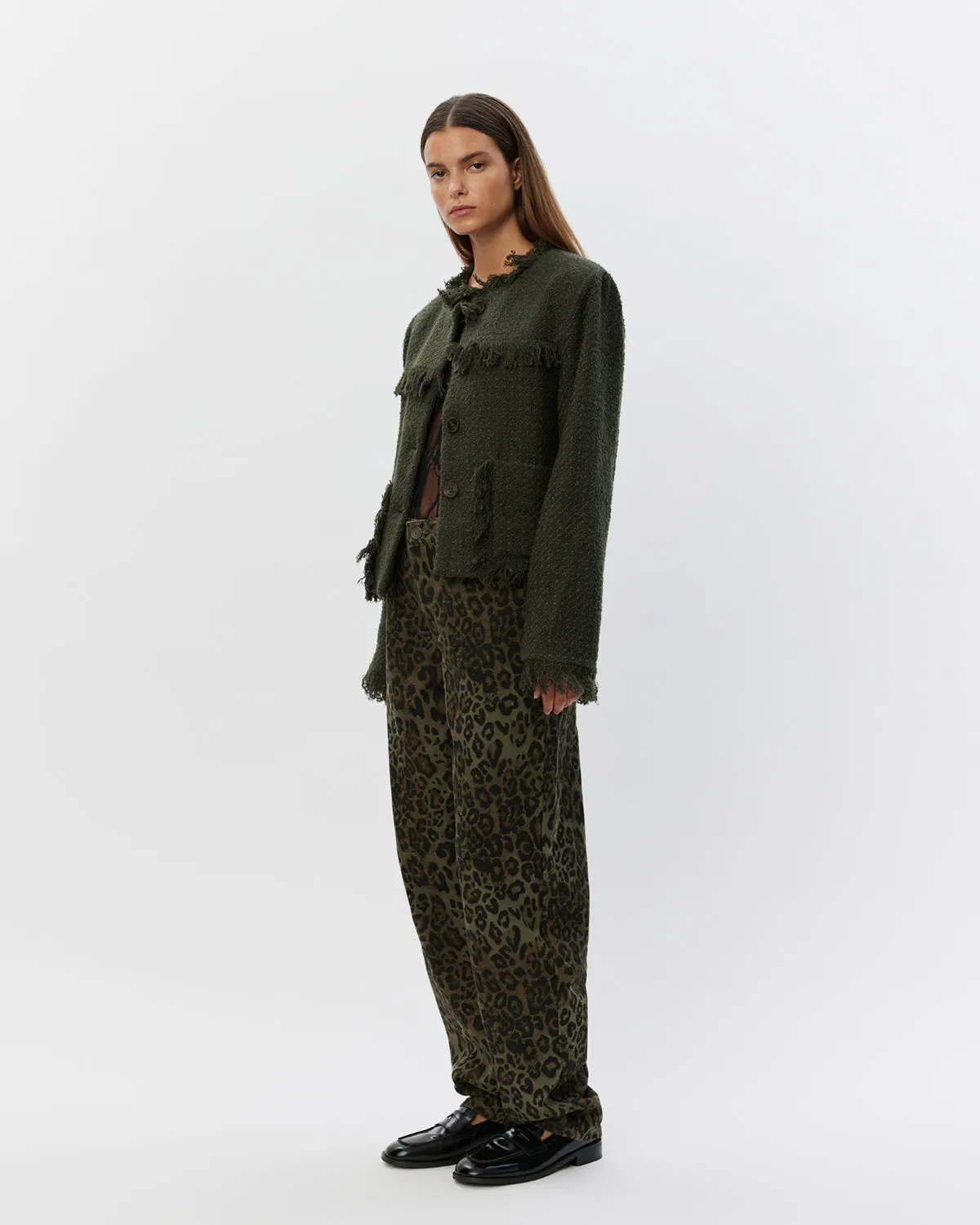OPALSW JACKET - Dark green