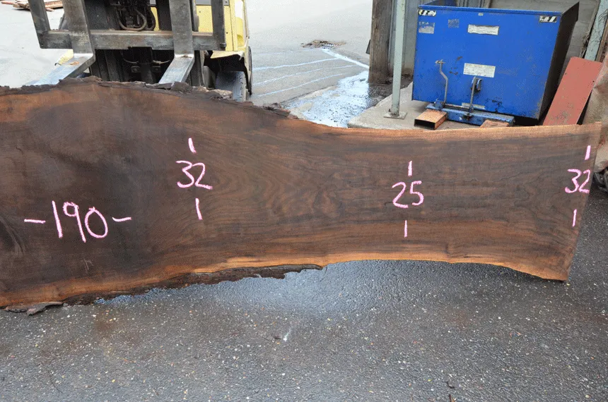 Oregon Black Walnut Slab 060220-01