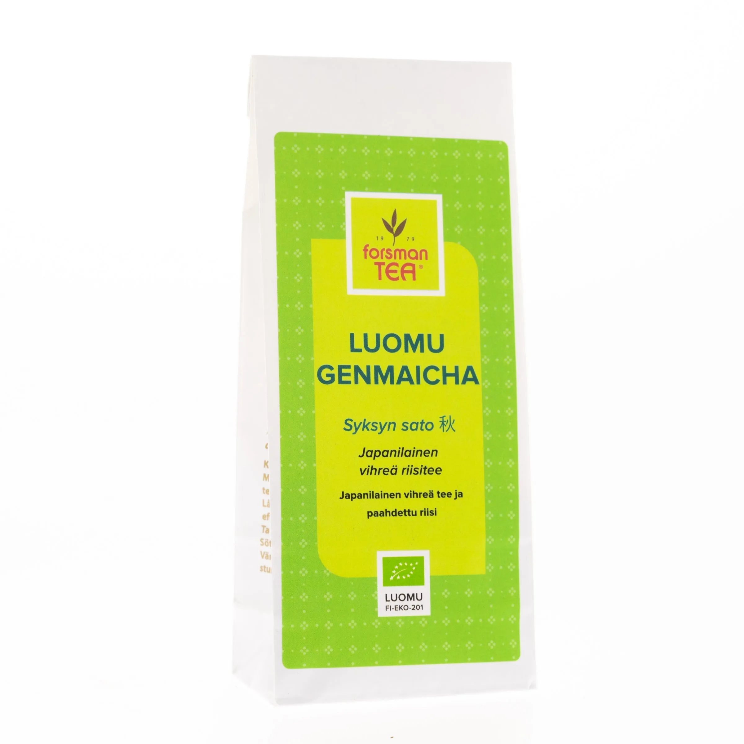 Organic Japanese Genmaicha 60g