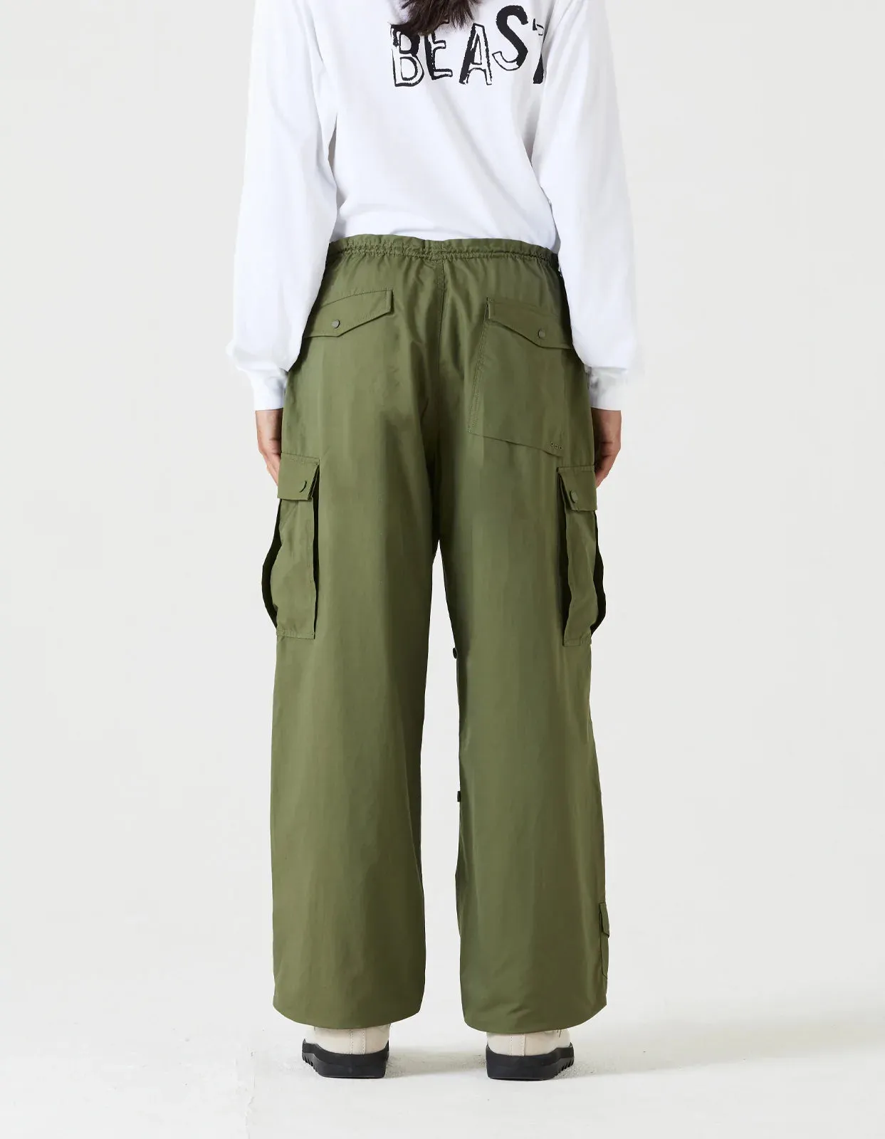 ORIGINAL CARGO LOOSE SNOPANTS - OLIVE