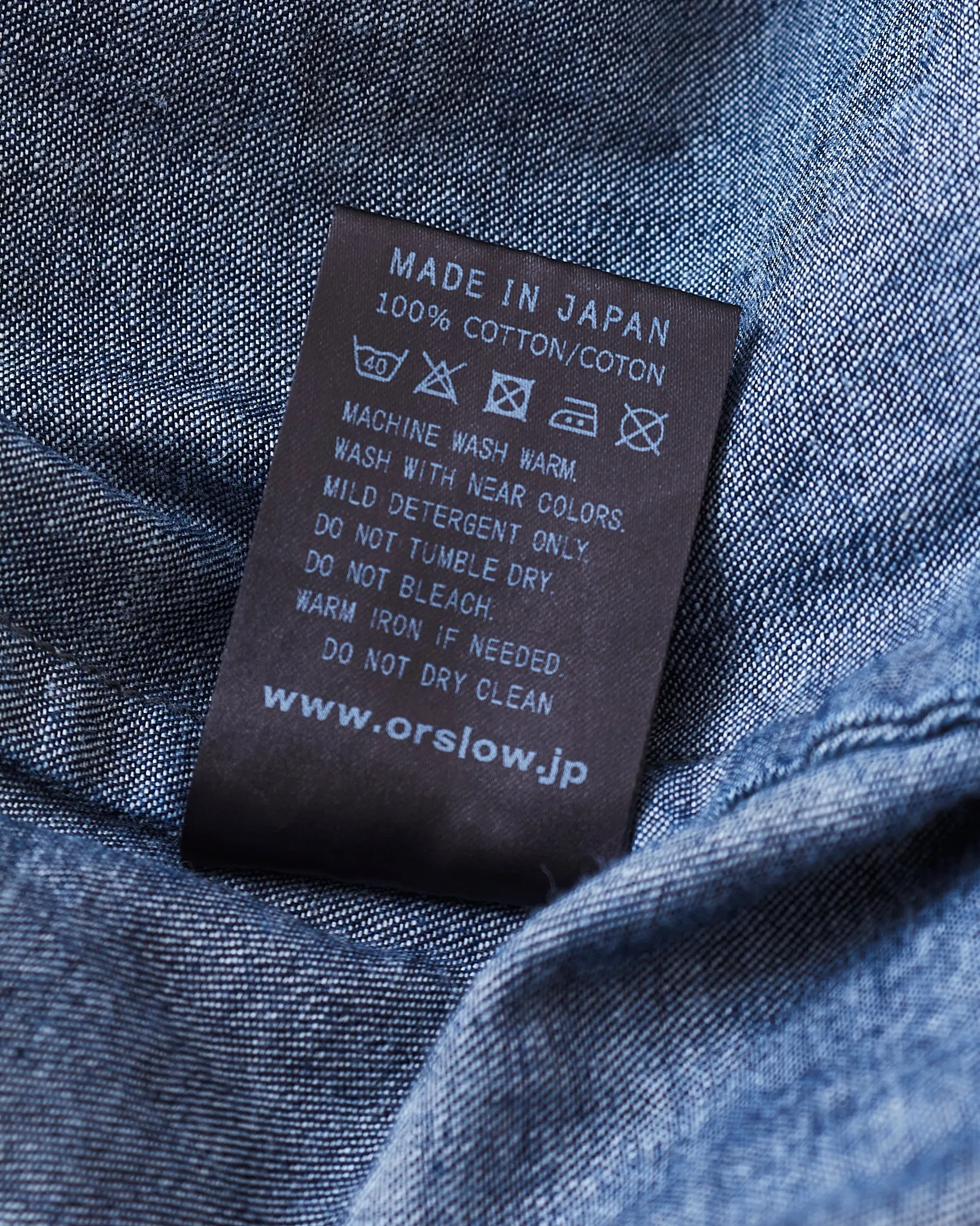 OrSlow 9536/9 Women's Denim Pull Over Dress