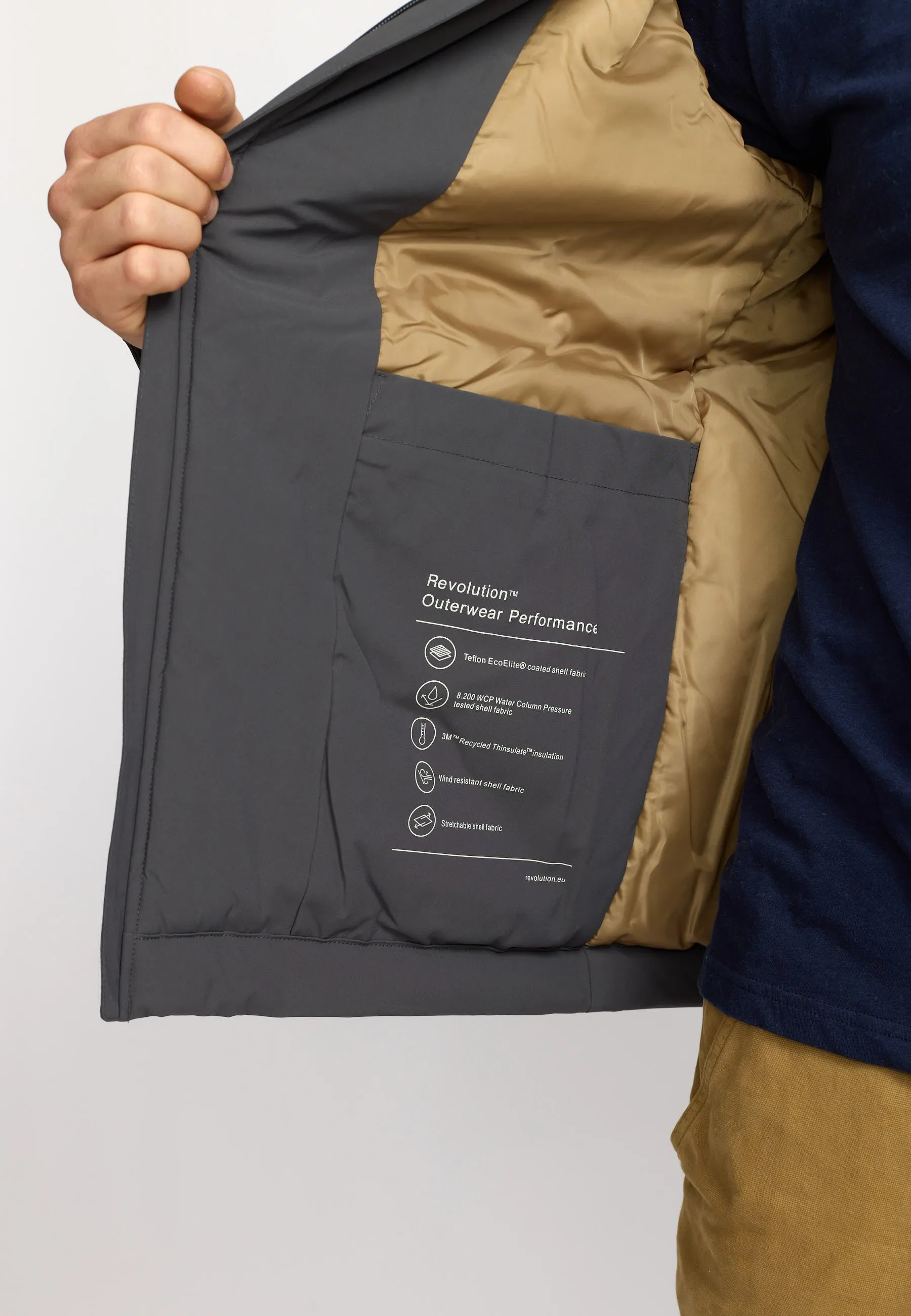 Padded City Jacket / 7850 - Darkgrey
