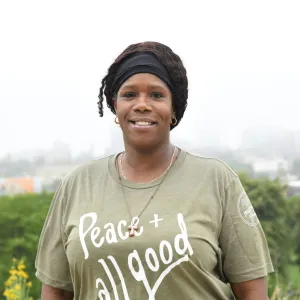 Peace   All Good T-Shirt - Olive