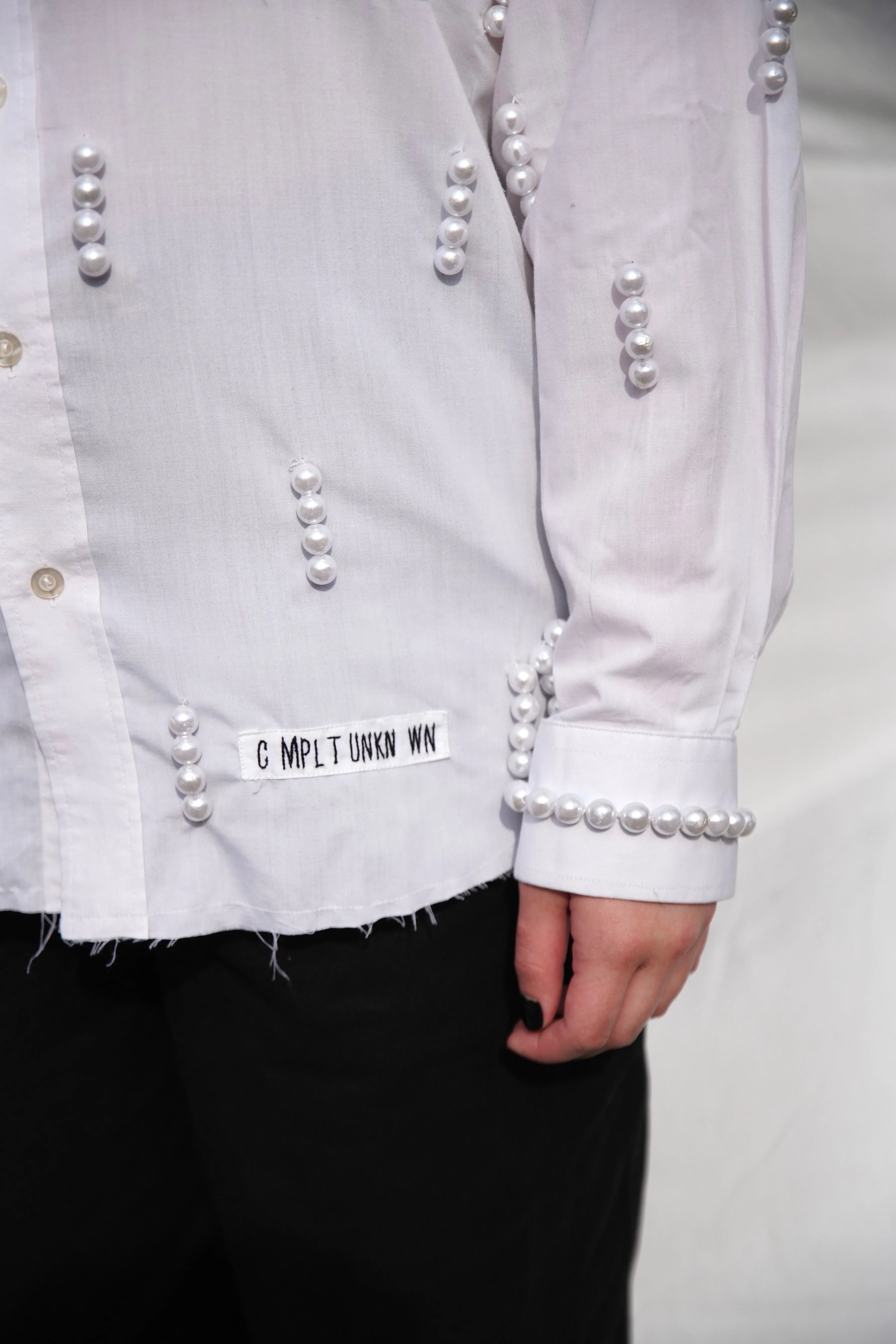 PEARL STRINGS REIMAGINED SHIRT