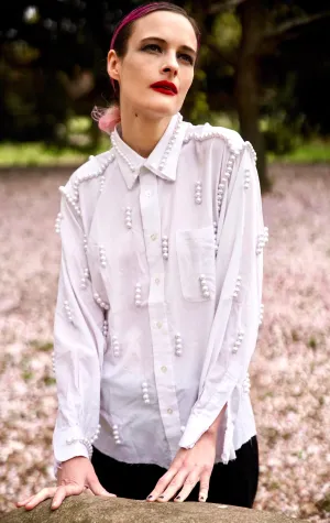 PEARL STRINGS REIMAGINED SHIRT