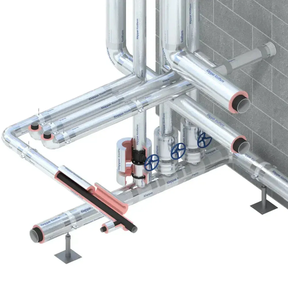 Phenolic Pipe Insulation (Kooltherm/Supafen/Kingspan)
