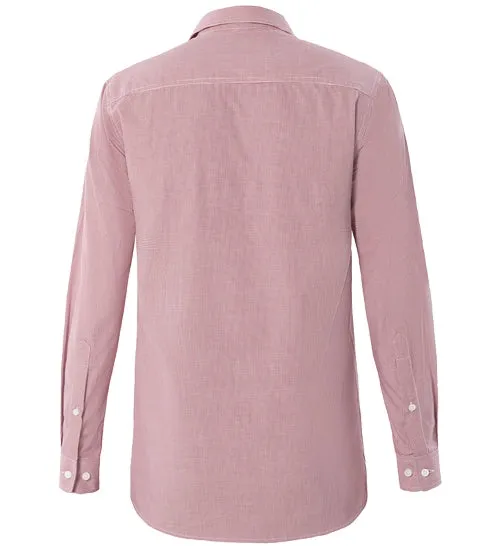 Pilbara Men's Yarn-Dyed Check, Dual Pocket, Long Sleeve Shirt - 2 Colours