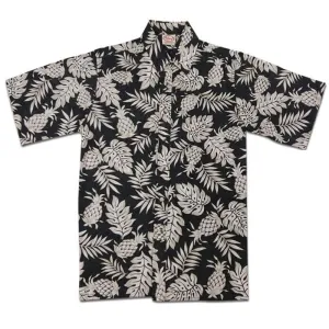 Pineapple Pareau Reverse (Black)