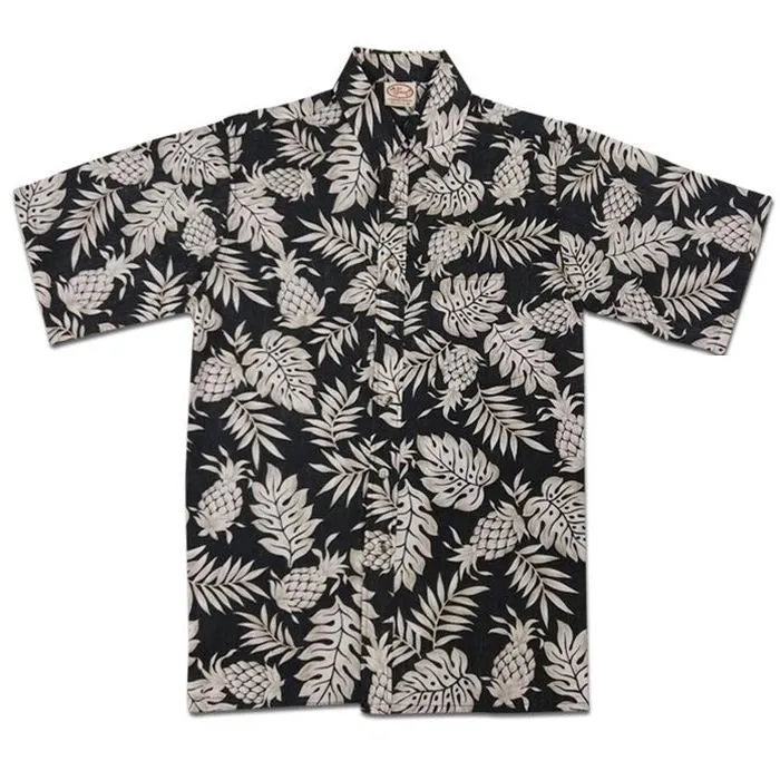 Pineapple Pareau Reverse (Black)
