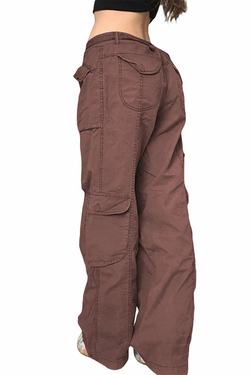 PR3356 Multi Pockets Cargo Pants