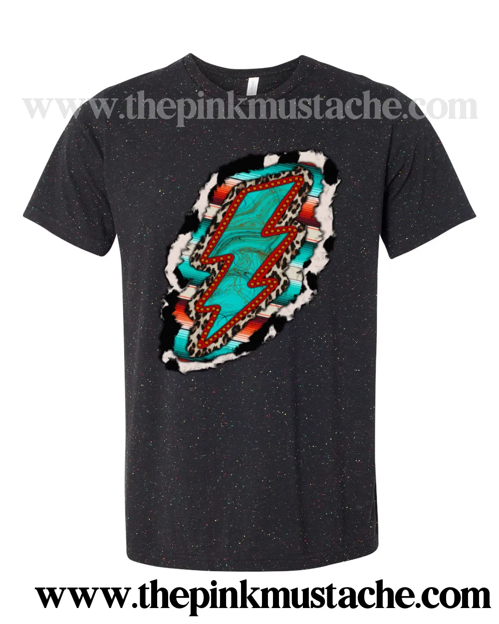 Punchy Lightning Super Soft Cute Tee / Western Boho Tee