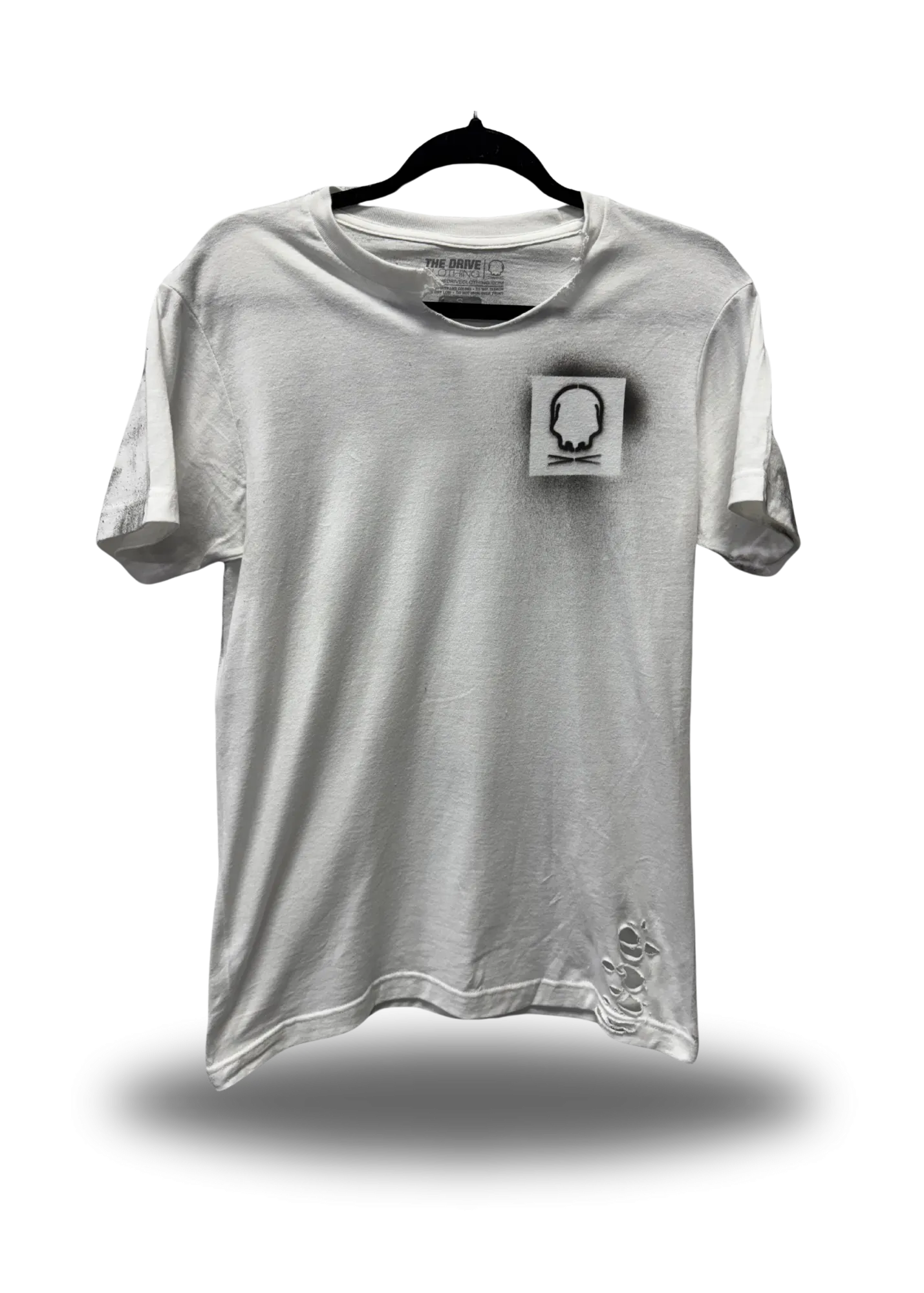 PUNK HATERS ROAD RASH WHITE TEE
