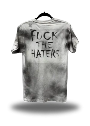 PUNK HATERS ROAD RASH WHITE TEE