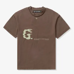 "Glitch" Tee (olive drab)