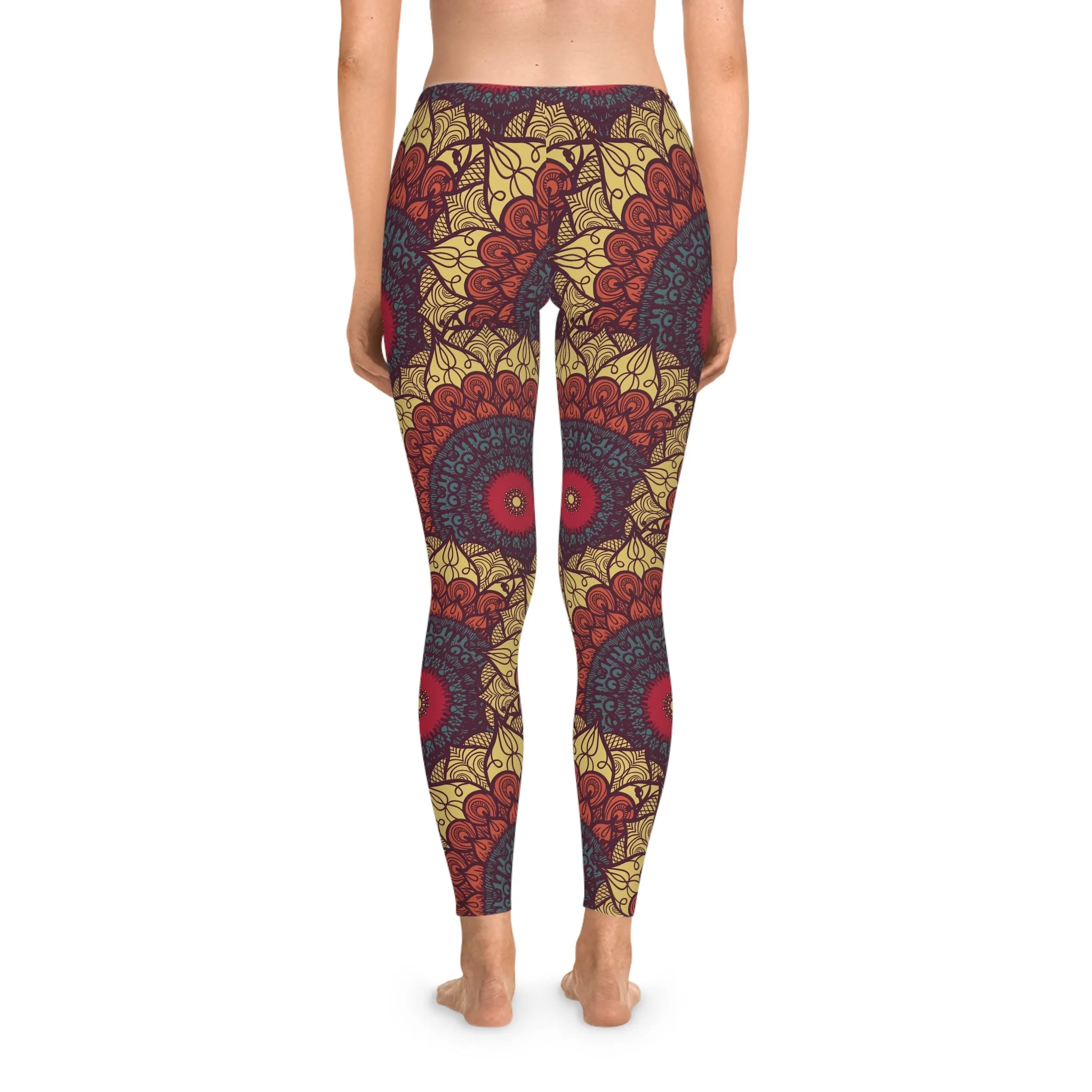 Radiant Mandala Stretchy Leggings