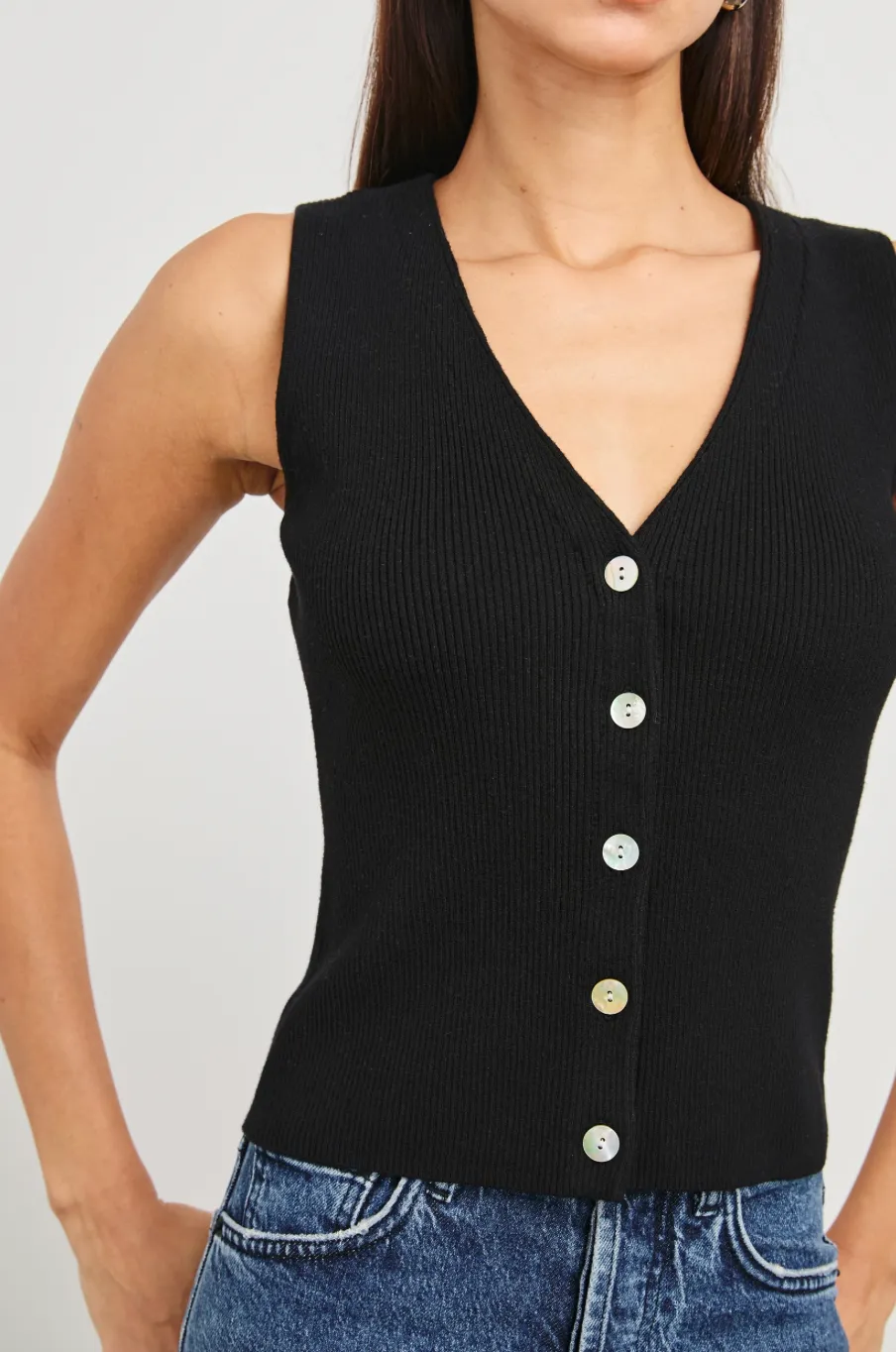 RAILS ROSA CARDIGAN TANK