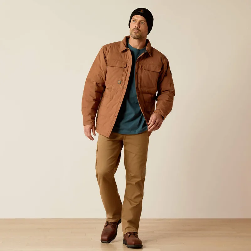 Rebar Cordura Ripstop Insulated Shirt Jacket - Aztec - 10052686